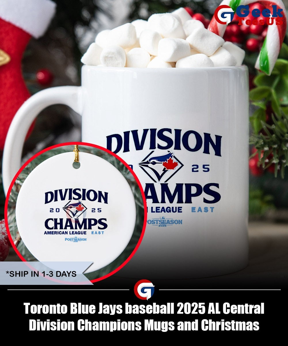 Toronto Blue Jays baseball 2025 AL Central Division Champions shirt