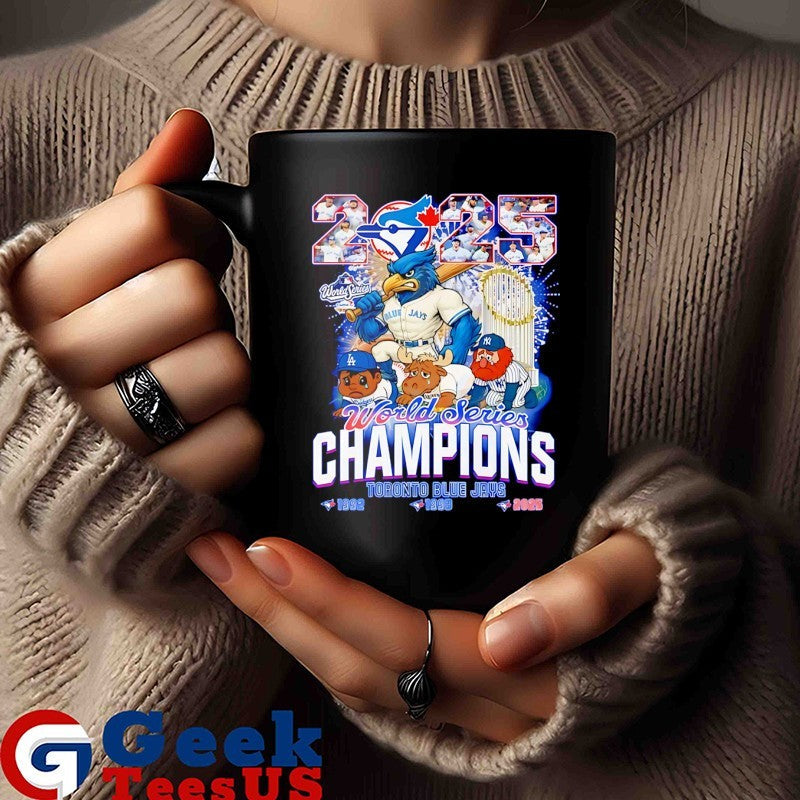 Toronto Blue Jays baseball 2025 World Series Champions mascot shirt