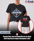 Toronto Blue Jays baseball We Are So Back 2025 American League Champions shirt