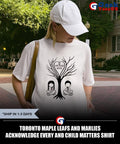 Toronto Maple Leafs and Marlies acknowledge Every and Child Matters shirt