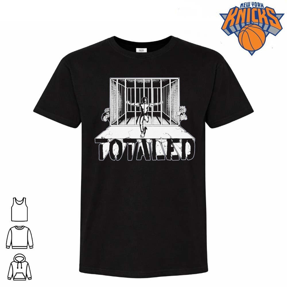 Totaled Cage Escape Breakout Prisoner Graphic Cartoon Streetwear Shirt