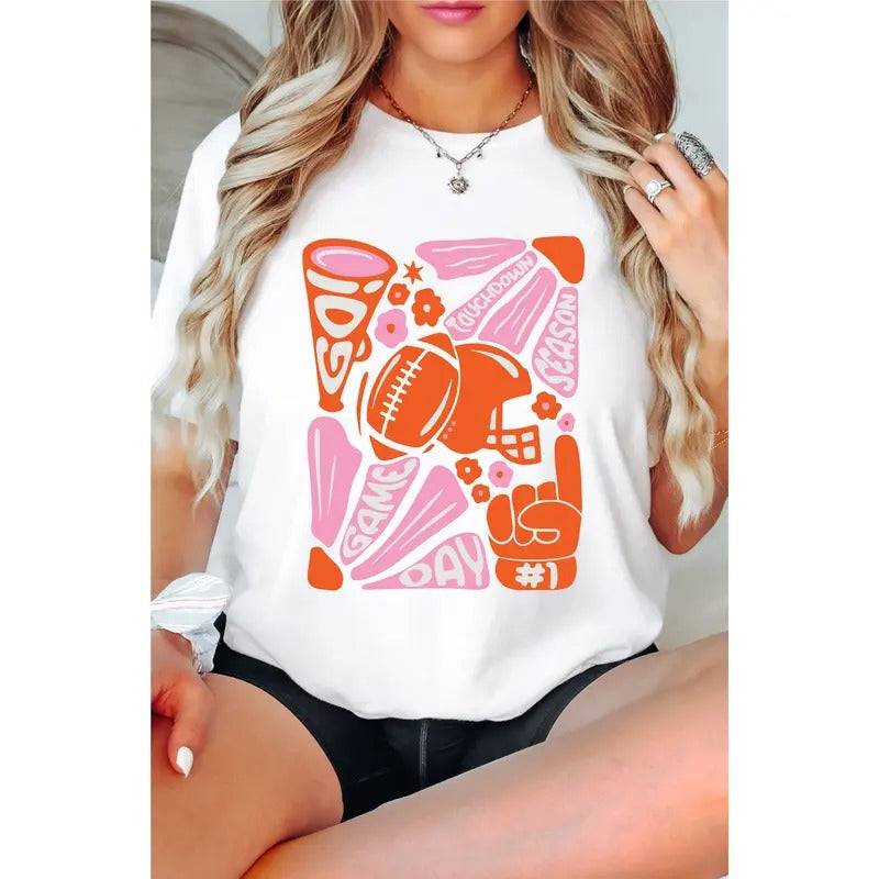 Touchdown Season Shirt, Football Season T-shirt, Football Lover Gift Tee, Unisex Sport Tee, Retro Football Shirt,...