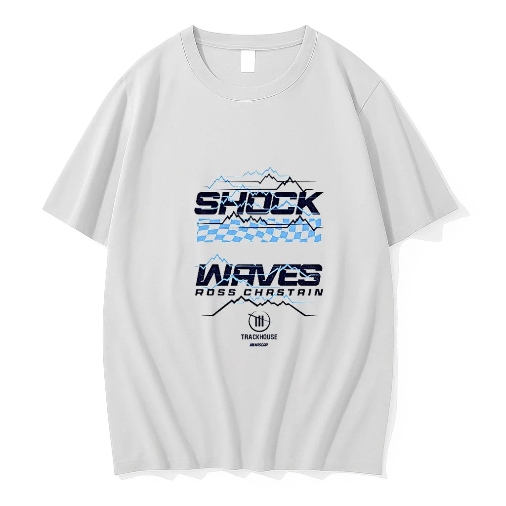 Trackhouse Ross Chastain Busch Light Shock Waves 2026 Nascar Busch Tshirts Sweater Hoodie, Sweatshirt | HypeDripTees.com