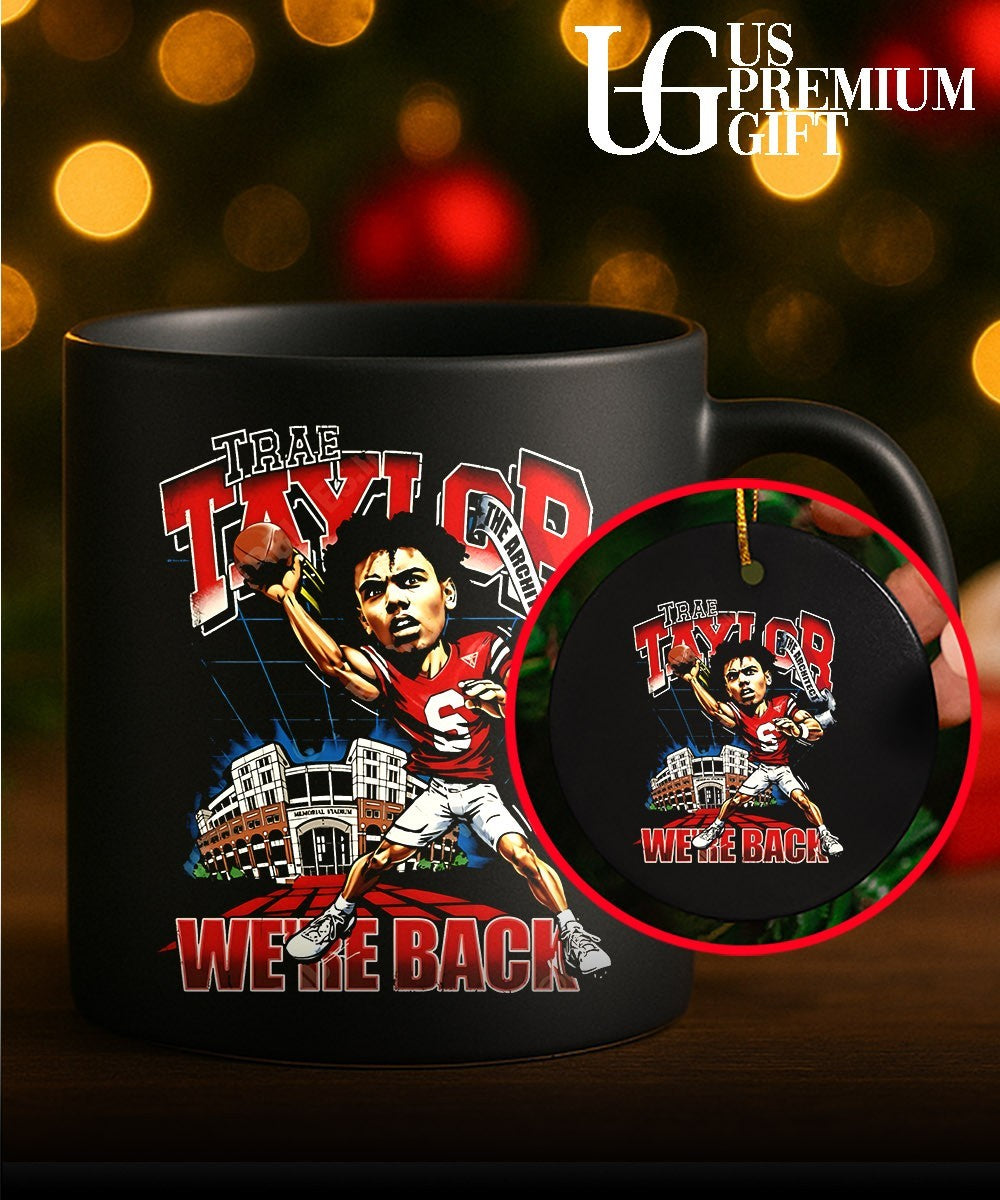 Trae Taylor We’re Back Nebraska Cornhuskers basketball caricature shirt