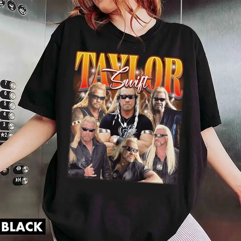 Trailer Swift Dog The Bounty Hunter Shirt, 90's Bootleg Shirt, Funny Hoodie, Unhinged Shirt Sweatshirt | HypeDripTees.com
