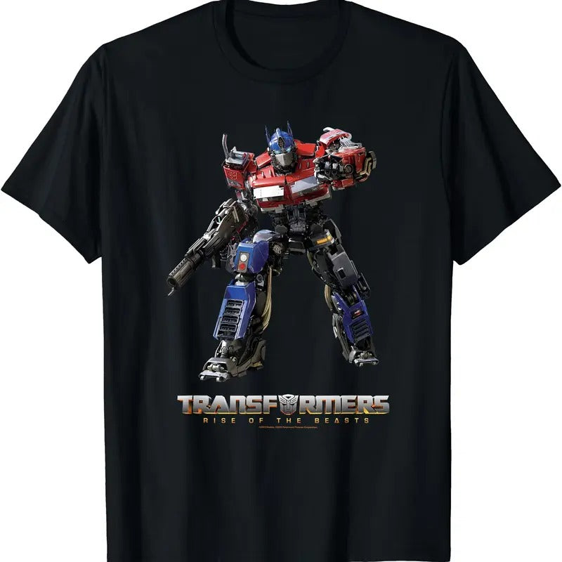 Transformers: Rise Of The Beasts Optimus Prime Full Body T-Shirt Hoodie, Sweatshirt | HypeDripTees.com