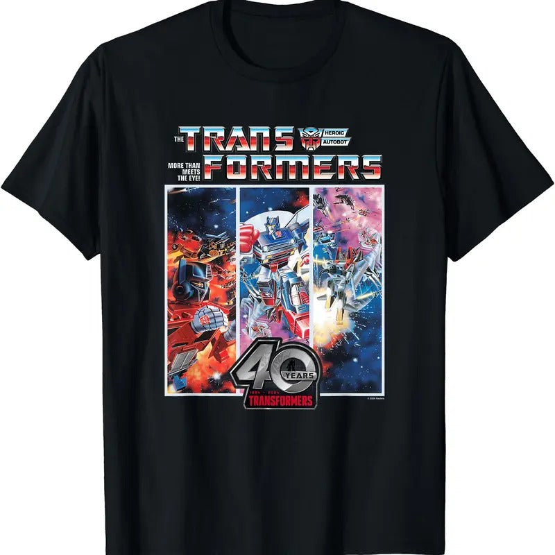 Transformers 40Th Anniversary Autobot Cosmic Battle Panels TShirt Hoodie, Sweatshirt | HypeDripTees.com