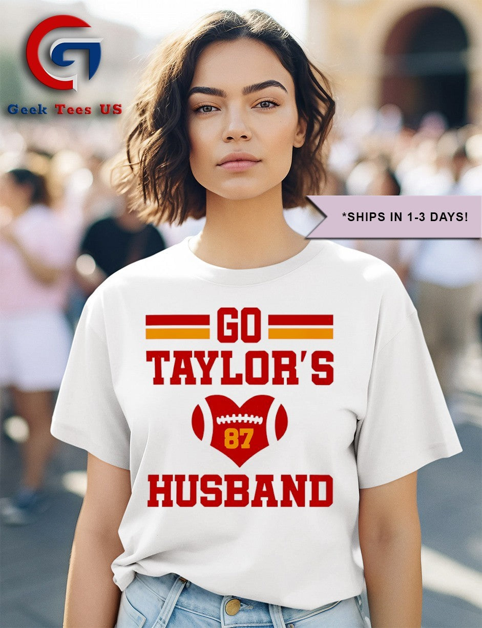 Travis Kelce 87 go Taylor’s husband shirt