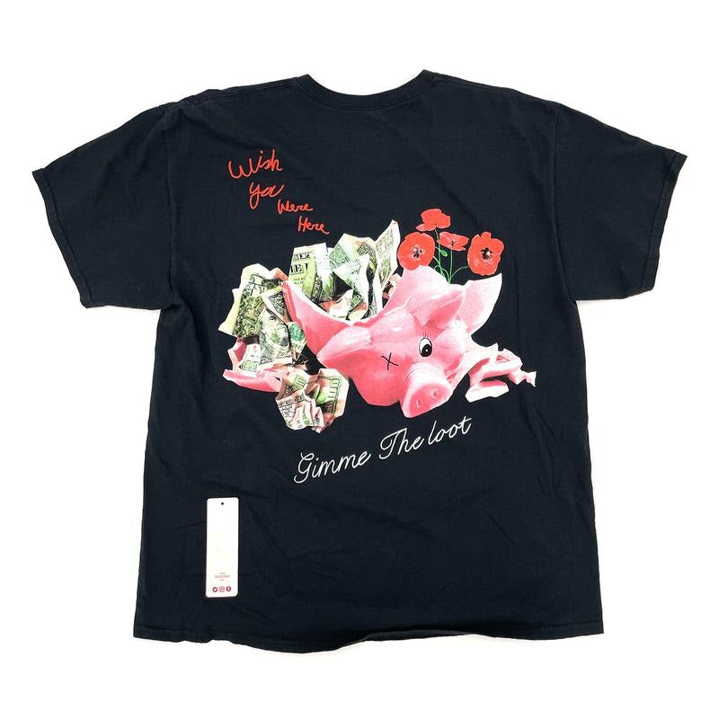 Travis Scott Astroworld Barclays Pig Black T-Shirt (93665-256) Men's Size S-XL Hoodie, Sweatshirt | HypeDripTees.com