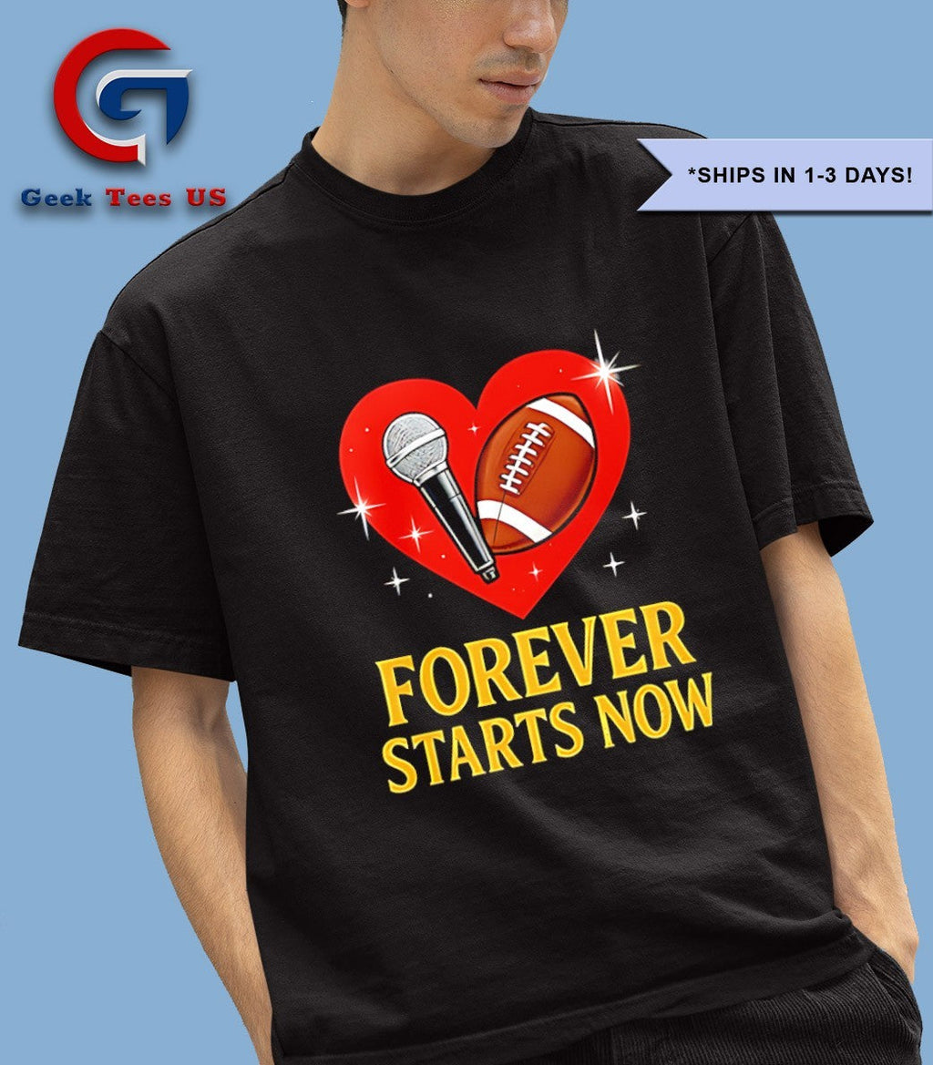 Travis and Taylor Forever Starts Now Engagement Era 2025 shirt