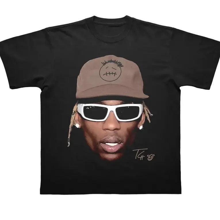 Travisss T-Shirt, Concert Fan Graphic Tee, Vingate Hip Hop T-Shirt, Rapper T Shirt Hoodie, Sweatshirt | HypeDripTees.com
