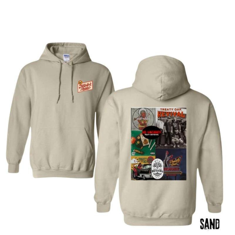 Treaty Oak Revival 2 Sided Shirt Sweatshirt Hoodie T-shirt, Boomtown Country Rock Shirt, Band Hoodies, 2024 Tour Dates...