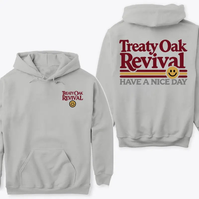 Treaty Oak Revival Graphic Sweatshirt Unisex Long Sleeve Concert Apparel Perfect Gift for Country Music Fans T-Shirts, Hoodie
