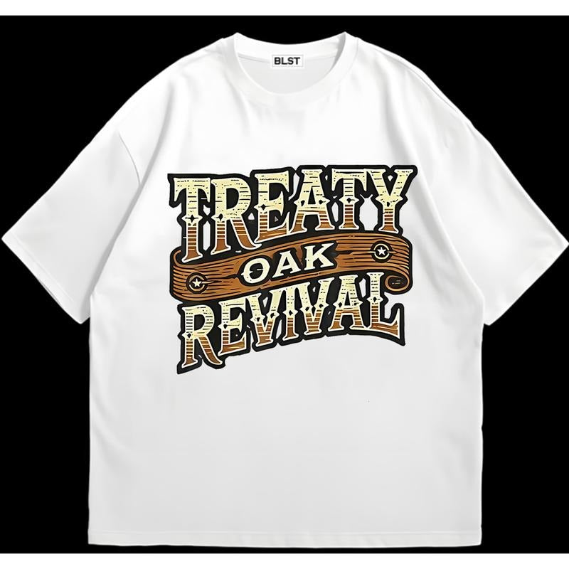 Treaty Oak Revival T-Shirt Ultimate Gift for Fans Minimalist Graphic Streetwear Graphic Hoodie, Sweatshirt | HypeDripTees.com