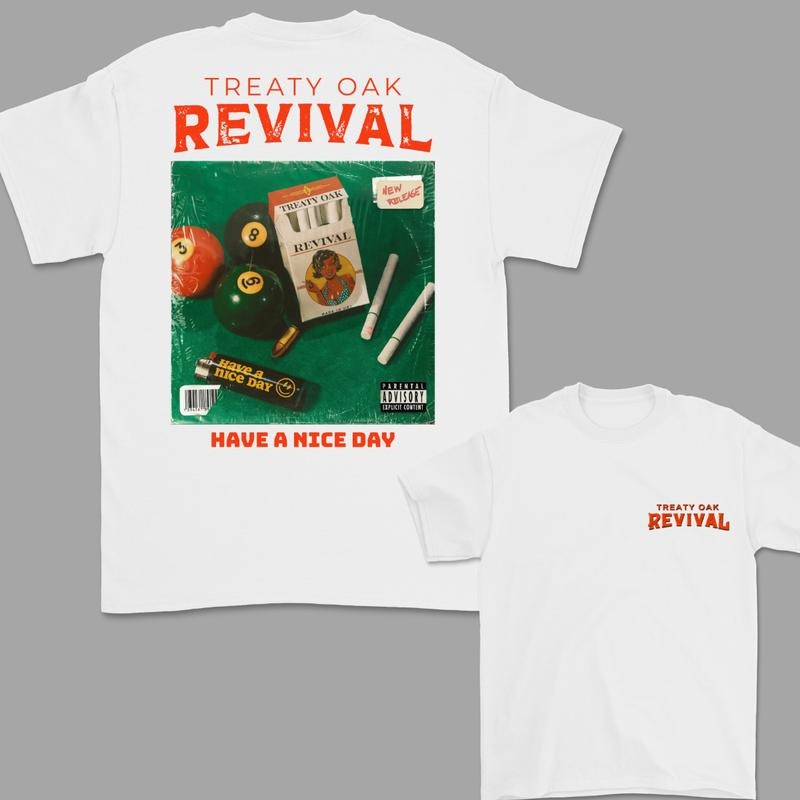 Treaty Oak Revival T-Shirt, Retro Style, Celebrate The Unique Atmosphere Of Revival Culture With This Unisex Tees Hoodie,...