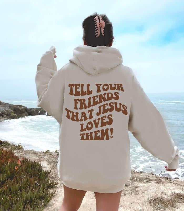 Trendy Christian Hoodie Jesus Hoodie Christian Sweatshirt Christian Apparel For Women Jesus Sweatshirt Christian Clothing...