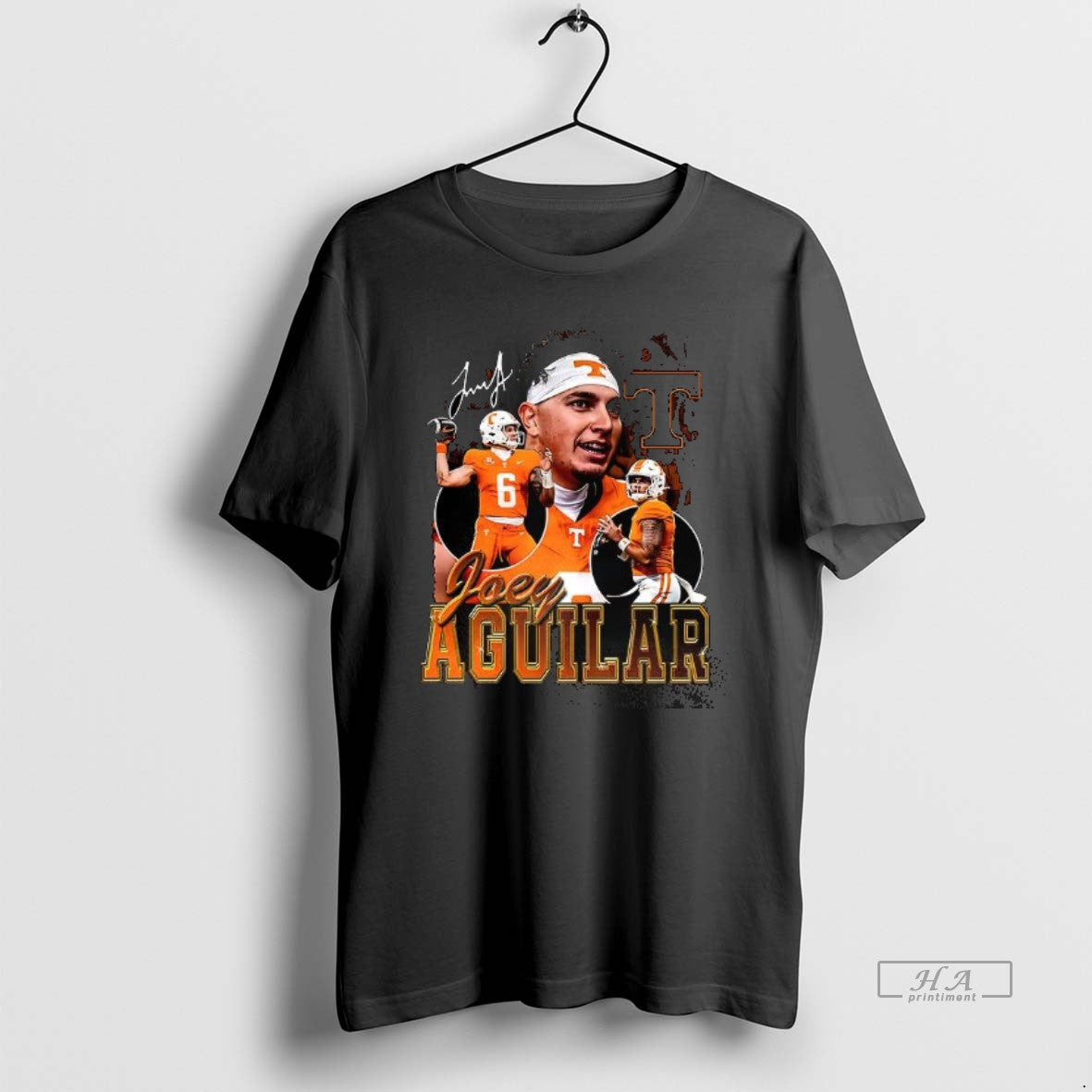 Trendy Joey Aguilar Tennessee Volunteers Graphic Signature