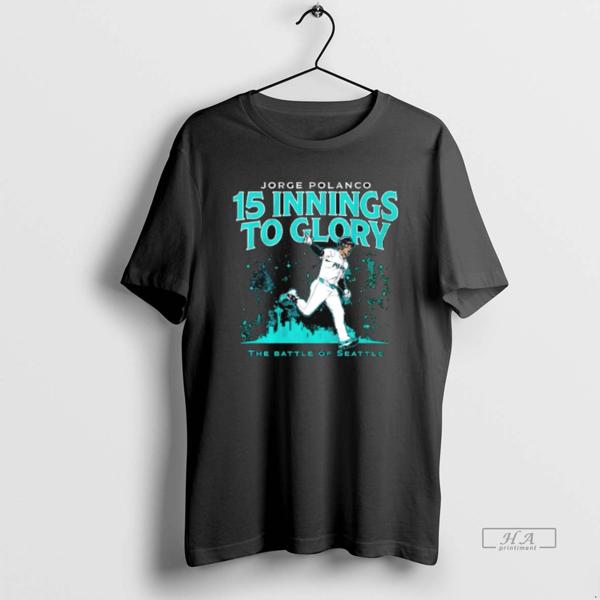 Trendy Jorge Polanco Seattle Mariners 15 Innings To Glory The Battle Of Seattle