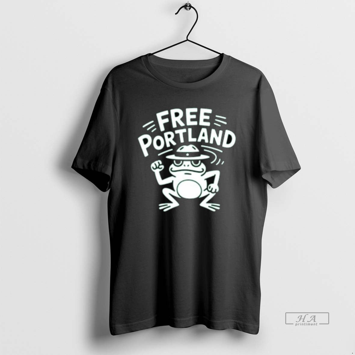 Trendy Portland Frog Free Portland Long Sleve