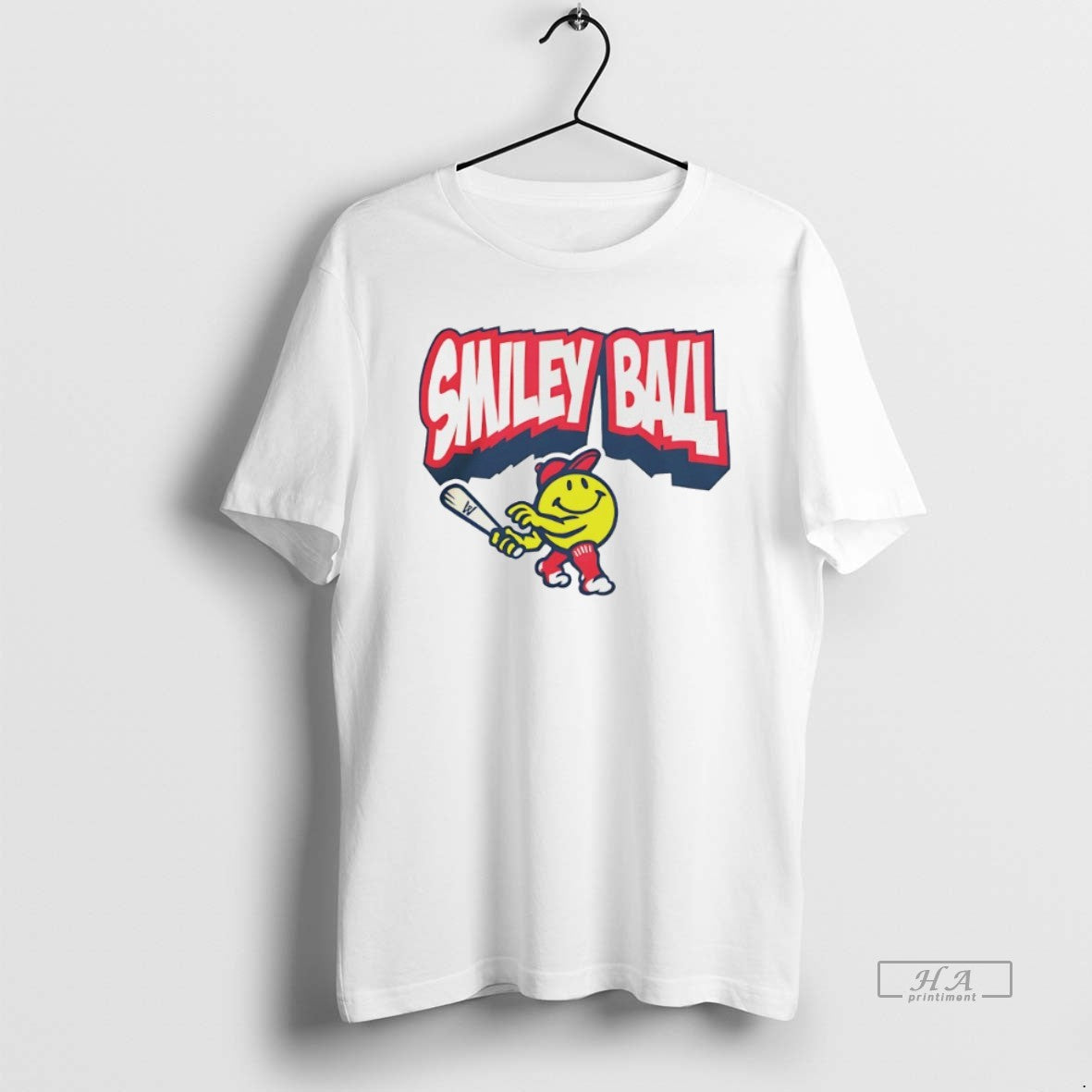 Trendy Smiley Ball Seize Logo