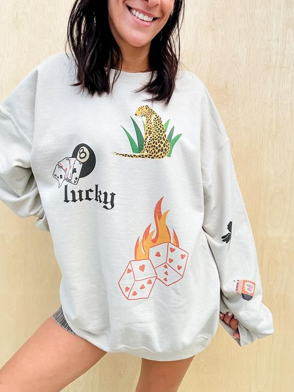 Trendy Sticker Trend Graphic Sweatshirt T-Shirts, Hoodie | HypeDripTees.com