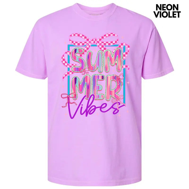 Trendy Summer Vibes Comfort Colors T-Shirt 'NLB' Hoodie, Sweatshirt | HypeDripTees.com