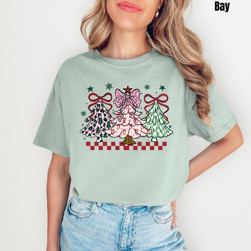 Trendy Tree Trio Comfort Colors T-Shirt 'NLB' Hoodie, Sweatshirt | HypeDripTees.com