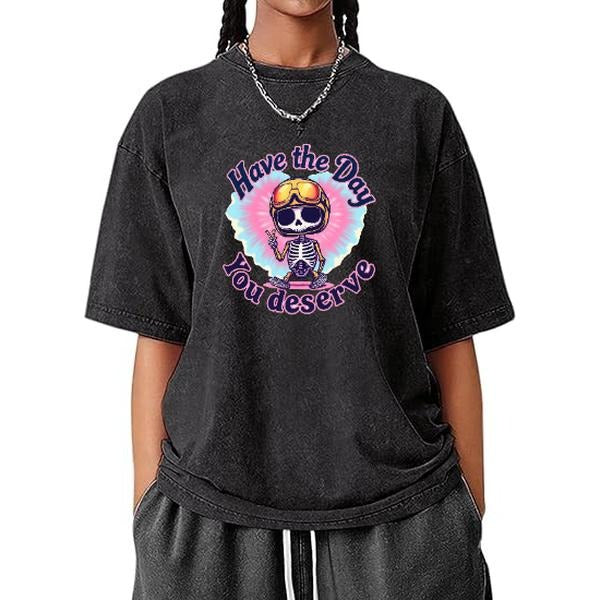 Trendy and Individualistic Washed T