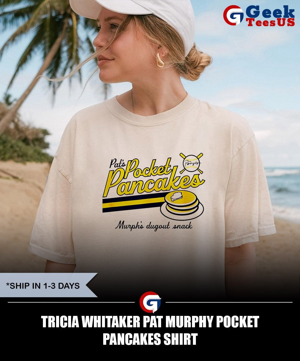 Tricia Whitaker Pat Murphy Pocket Pancakes shirt