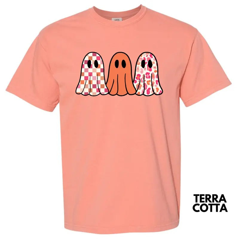 Trio Trendy Ghosts Comfort Colors T-Shirt 'NLB' Hoodie, Sweatshirt | HypeDripTees.com