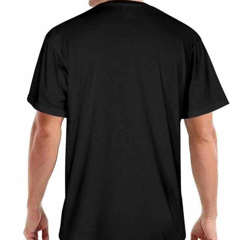 TropicalSunset Palms Men's Pure Cotton T-Shirt - Comfortable Fit, Exquisite Pattern, Round Neck, Short Sleeved, Trendy &...