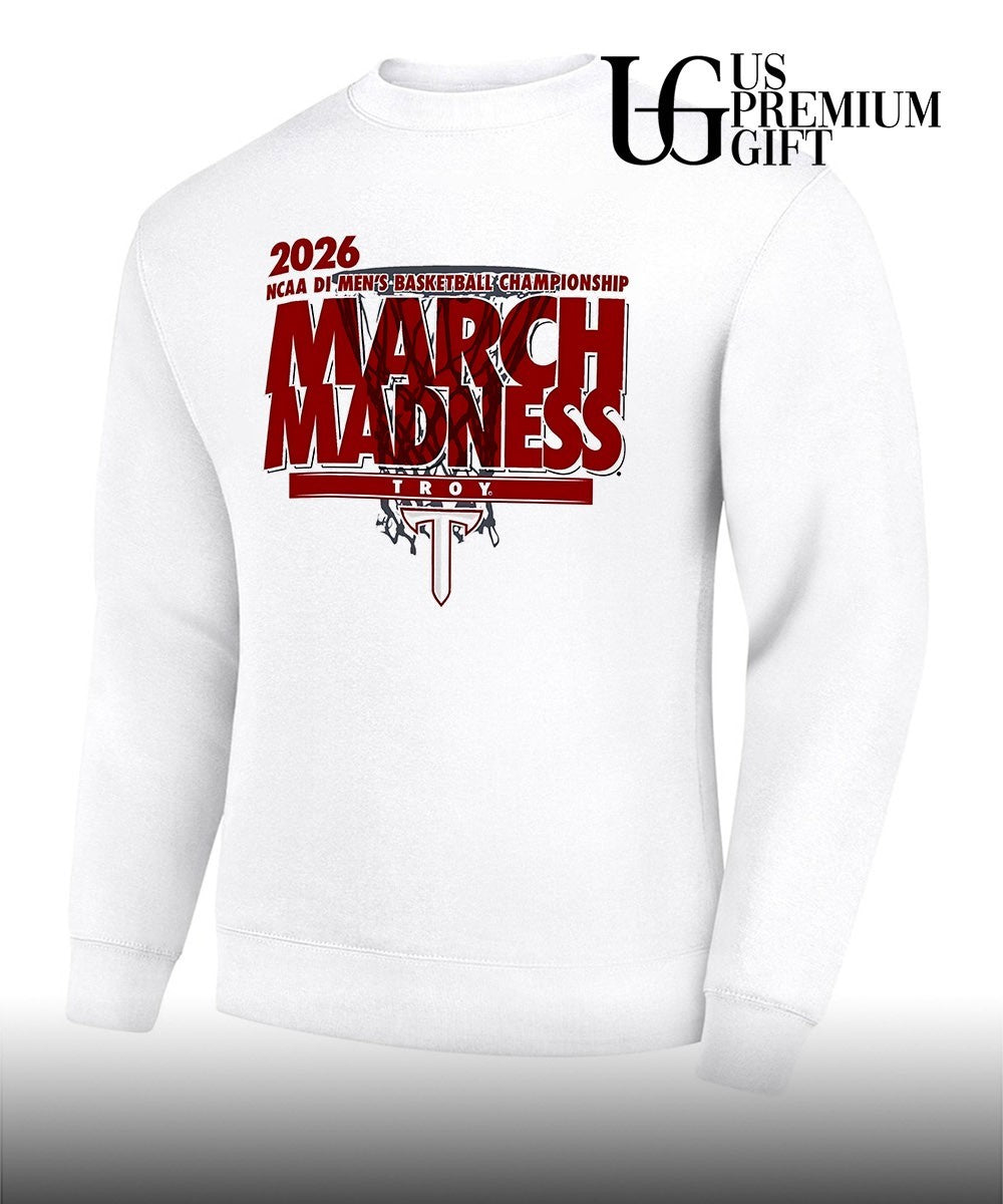 Troy Trojans March Madness NCAA D1 Men’s basketball Championship 2026 shirt
