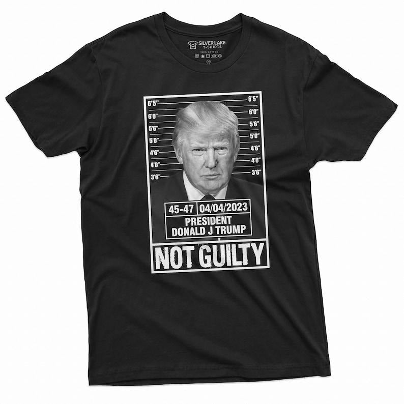 Trump  Photo T-shirt Not Guilty 45-47 President Tee shirt  sweater Hoodie, Sweatshirt | HypeDripTees.com