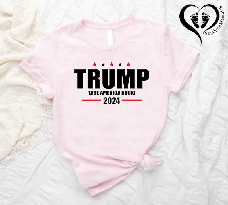 Trump 2024 Shirt,Take America Back,Support Trump Shirt,Republican Shirt,Donald Trump 2024,He'll Be Back,Trump Rally...