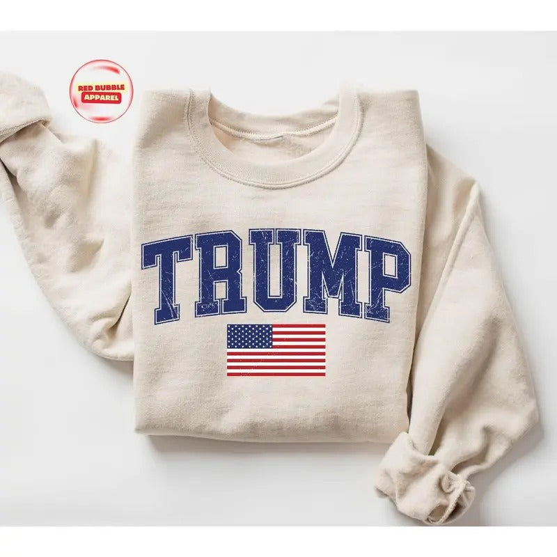 Trump 2024 Sweatshirt, Trump  Vance Sweatshirt, Republican Sweatshirt, Take America Back Sweatshirt, Trump Sweatshirt,...