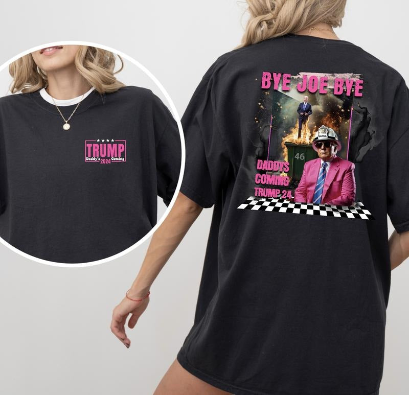 Trump 2024 Tshirt Casual Cotton Hoodie, Sweatshirt | HypeDripTees.com