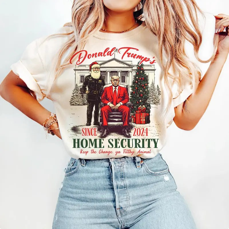 Trump Christmas - Humorous Trump Christmas T-Shirt Hoodie, Sweatshirt | HypeDripTees.com