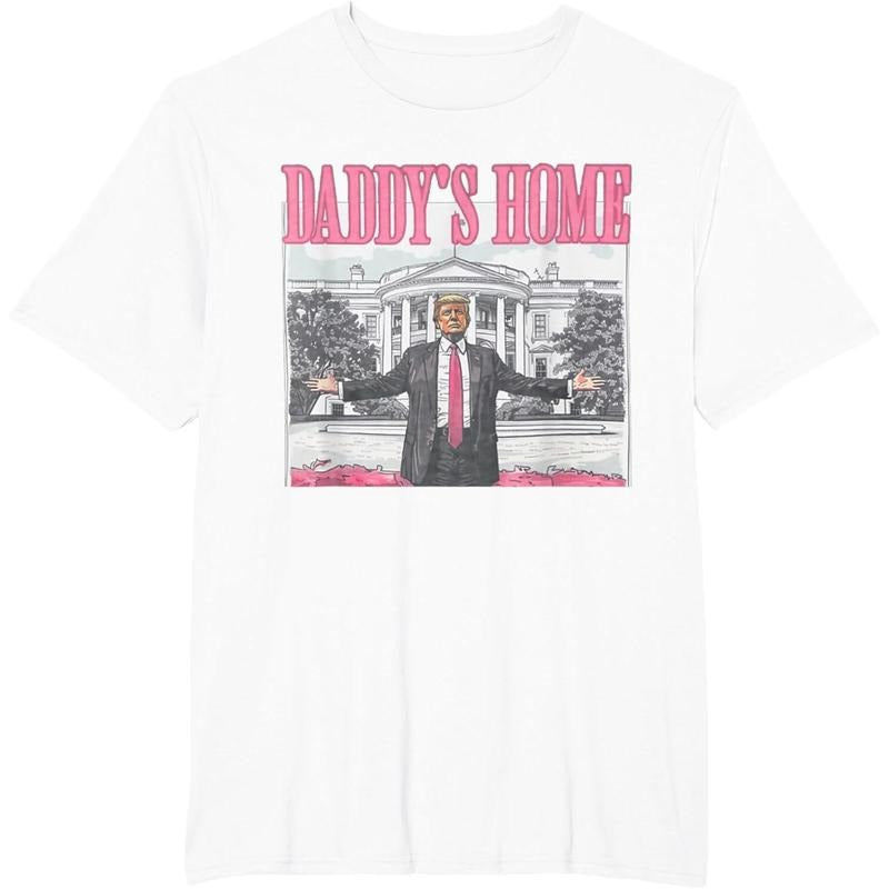 Trump Daddys Home White House 2024 T-Shirt Hoodie, Sweatshirt | HypeDripTees.com