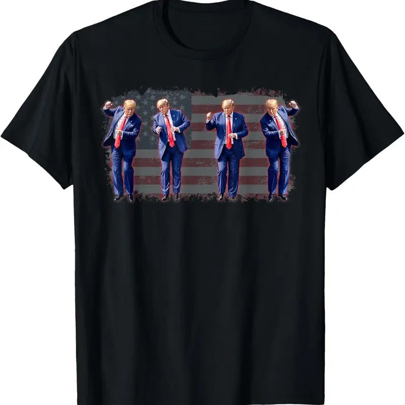 Trump Dance,Save America,Trump 2024,Trump 45 47,Funny Trump T-Shirt Hoodie, Sweatshirt | HypeDripTees.com