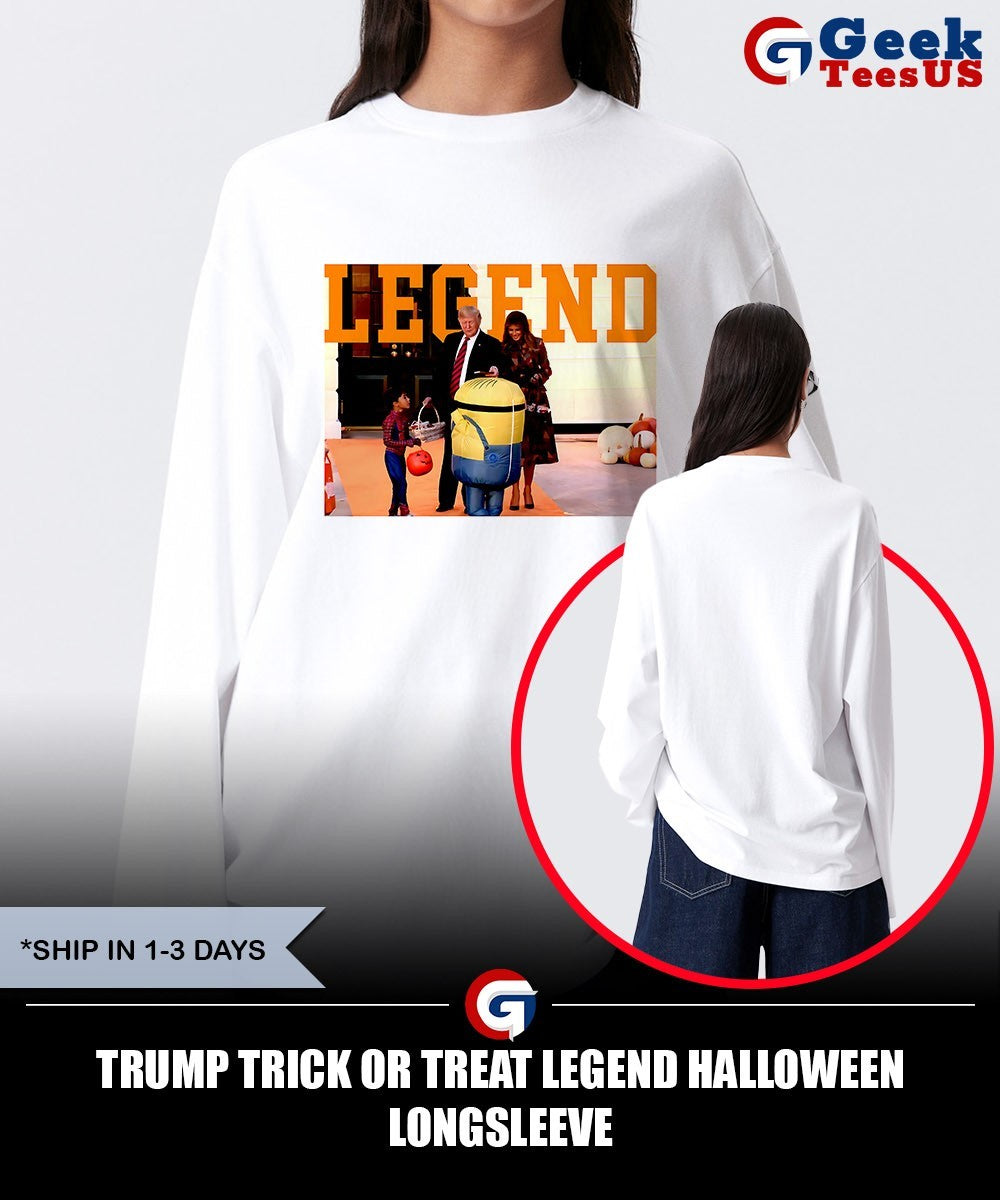 Trump Trick or Treat Legend Halloween shirt