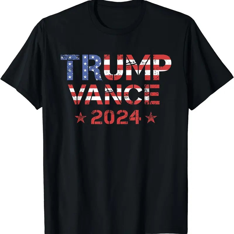 Trump Vance 2024 Vintage Patriotic T-Shirt Hoodie, Sweatshirt | HypeDripTees.com
