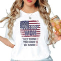 Trump Won Again T-Shirt - Election Shirt - Make America Great Again - Tee, Top
