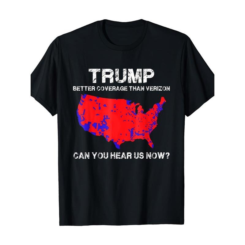 Trump trumps Verizon political gift Men's T-shirt Made in USA Hoodie, Sweatshirt | HypeDripTees.com