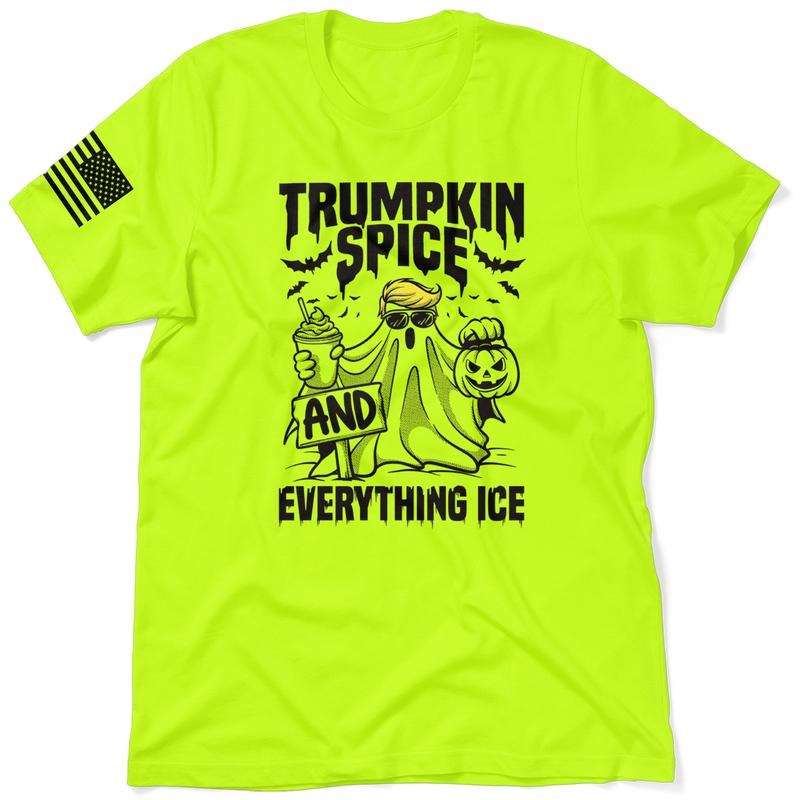 Trumpkin - Hi Visibility Safety Work T-Shirt Jersey Menswear For Blue Collar Workers | Funny, Sarcastic | Graphic Tees...