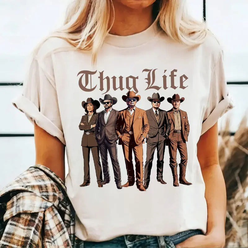 Trumpp Dark MAGA Shirt, Thug Life Shirt Hoodie, Sweatshirt | HypeDripTees.com