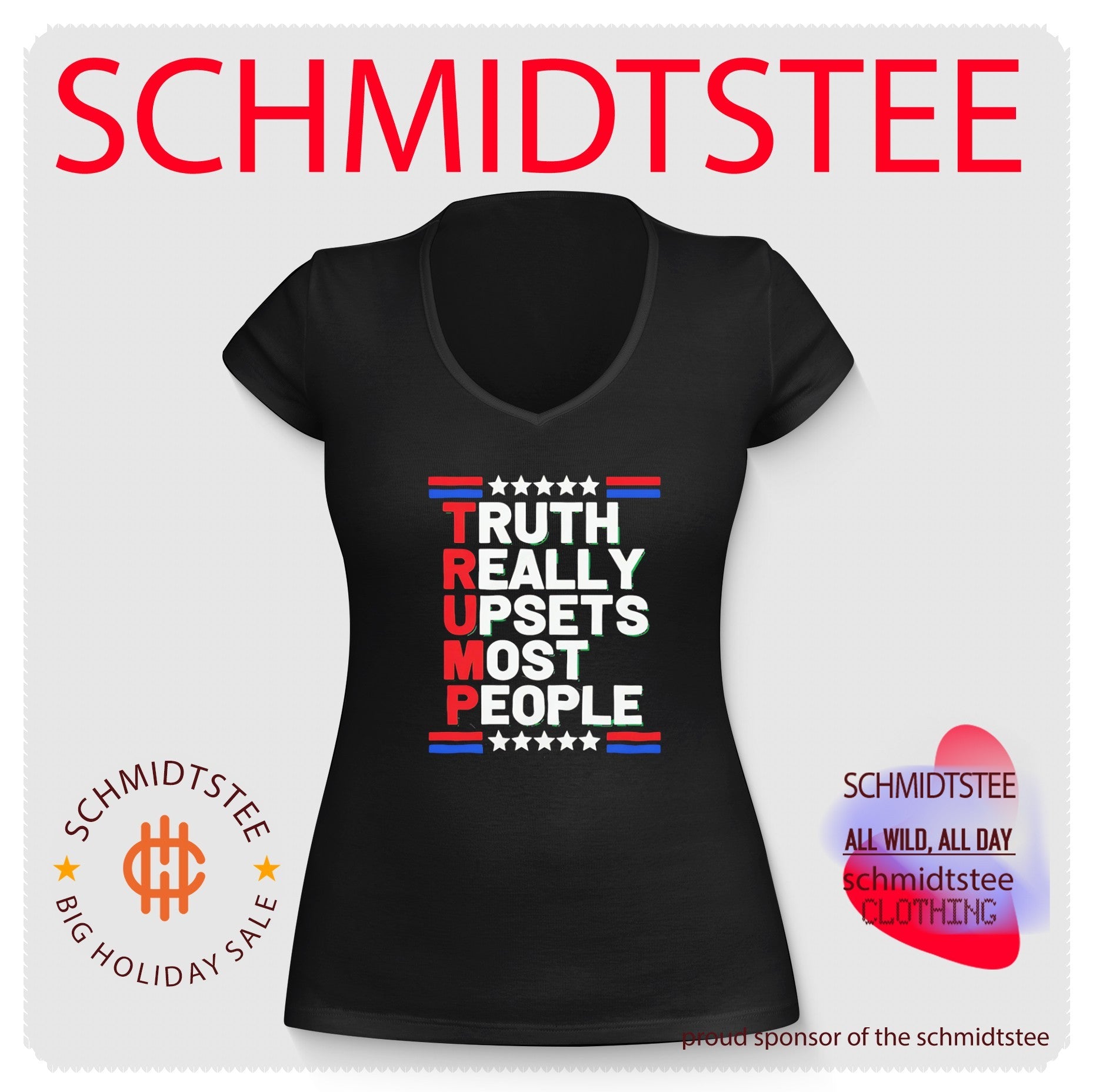 Truth Really Upsets Most People Patriotic Political Statement shirt