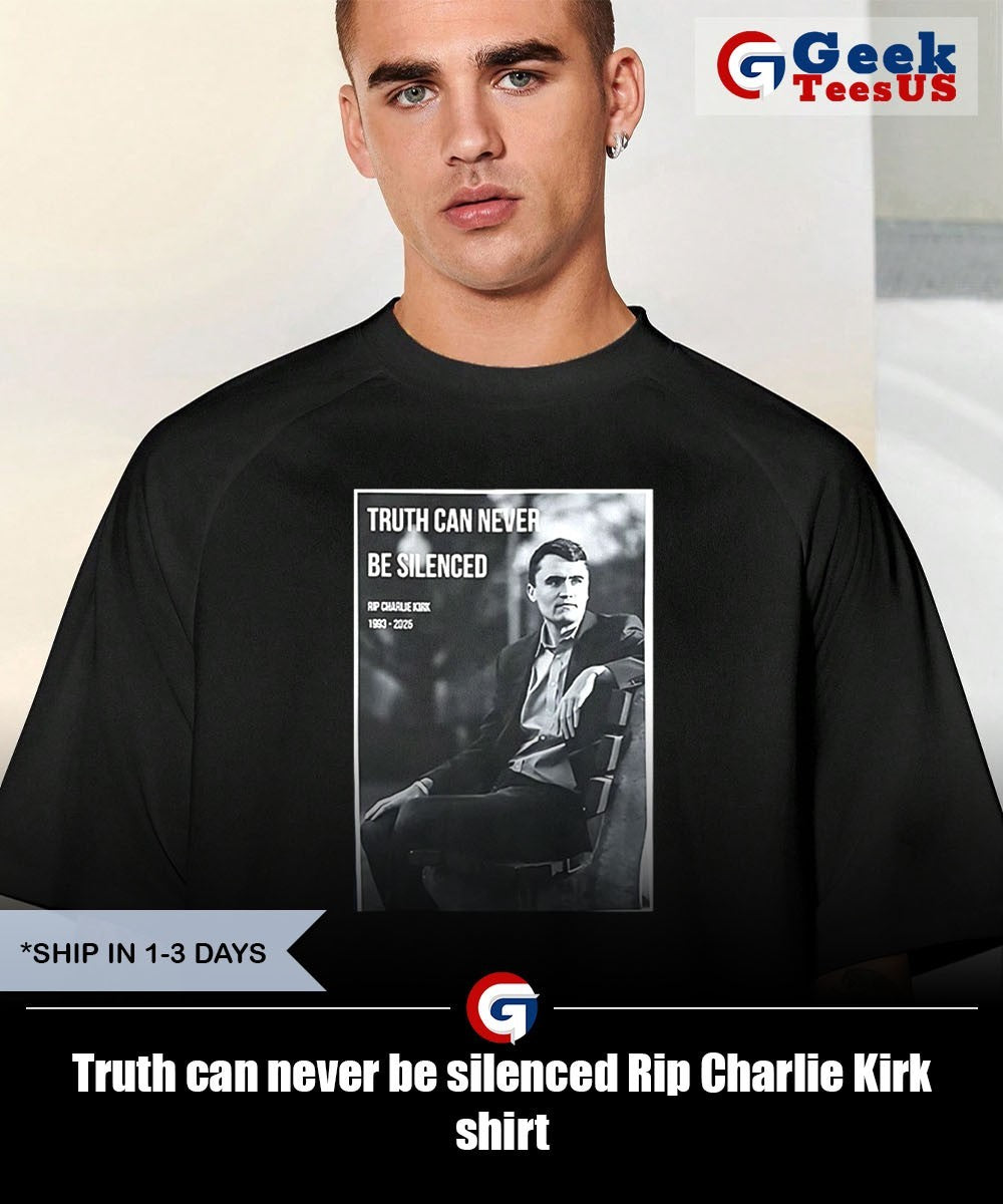 Truth can never be silenced Rip Charlie Kirk shirt