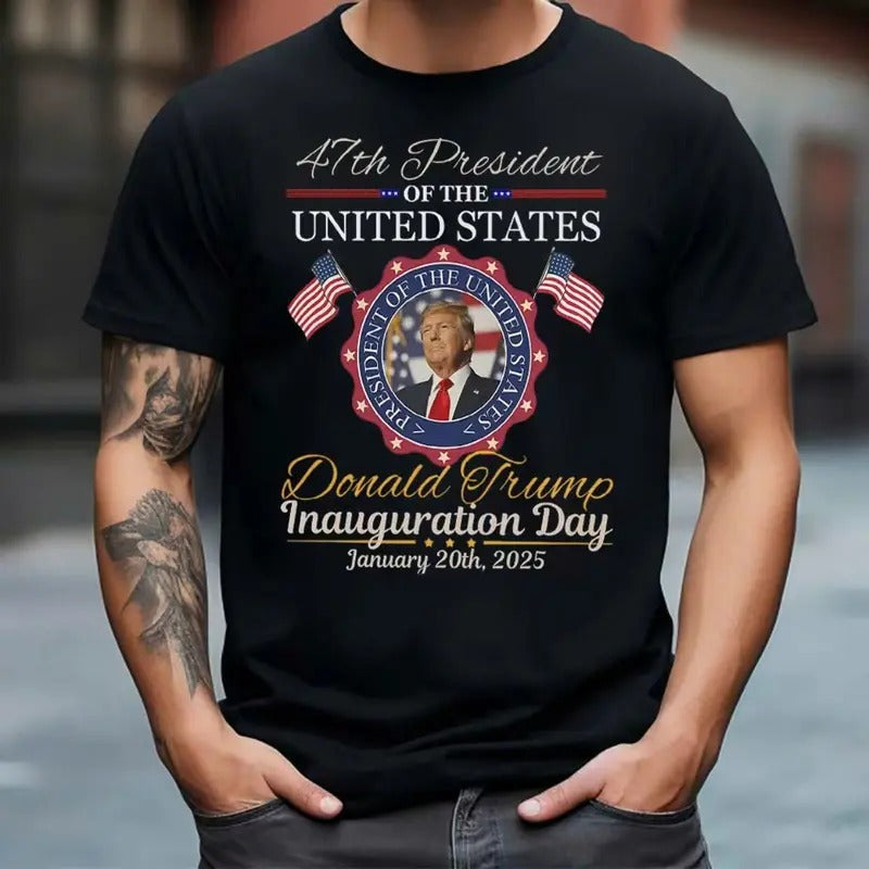 Truump Inauguration Day Shirt, Trummp Supporters Shirt, Xmas Graphic Tee Hoodie, Sweatshirt | HypeDripTees.com