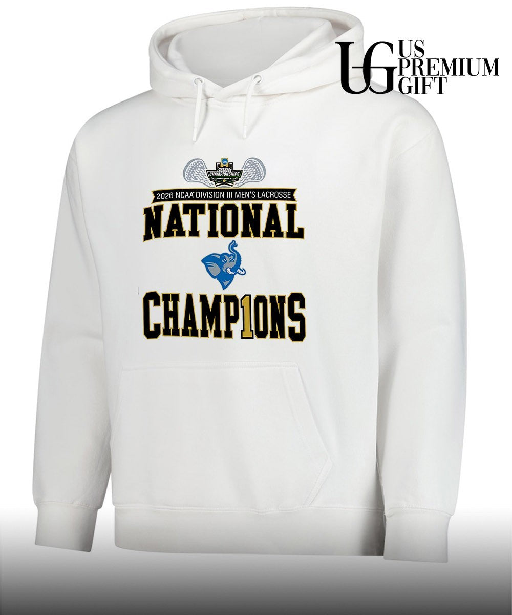 Tufts Jumbos NCAA Division III Men’s Lacrosse National Champions 2026 shirt