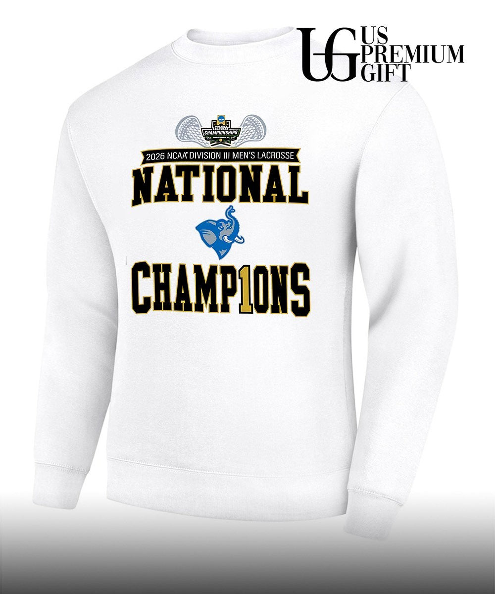 Tufts Jumbos NCAA Division III Men’s Lacrosse National Champions 2026 shirt